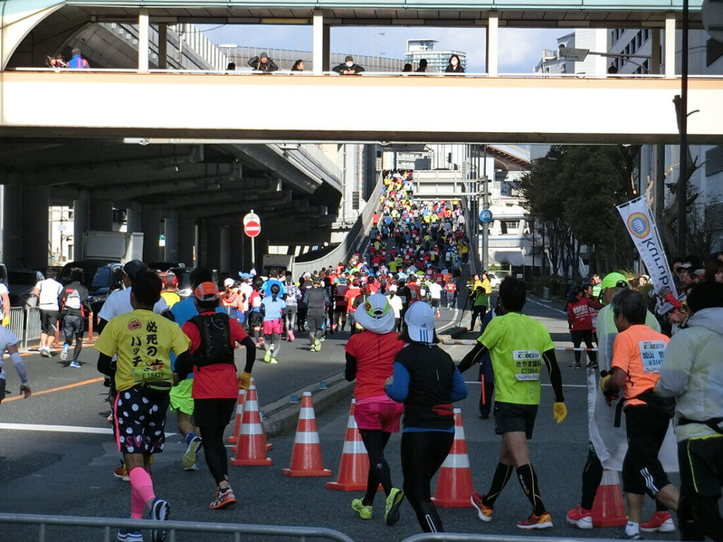 神戸マラソン浜手バイパス