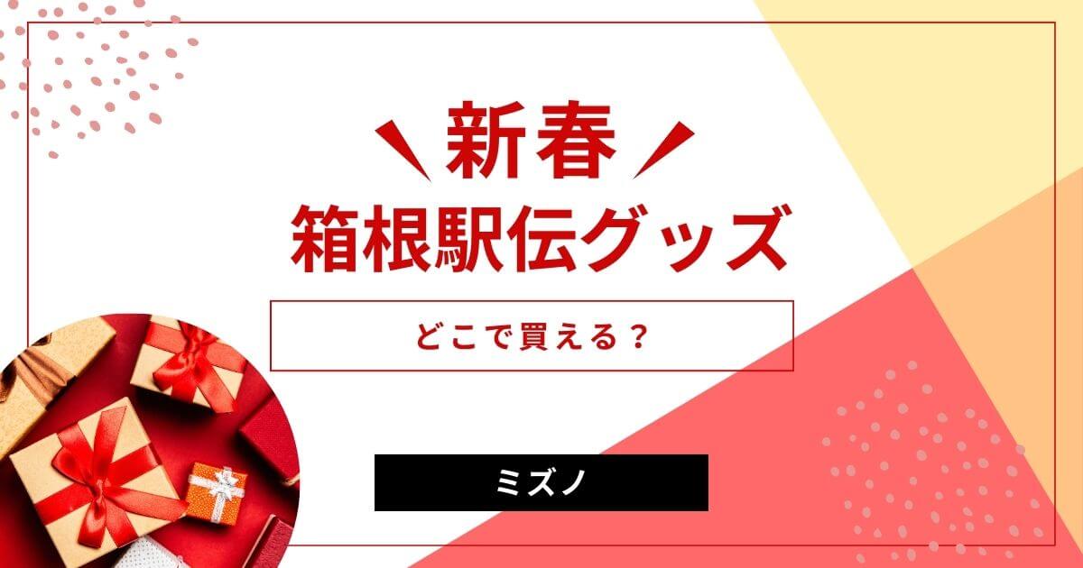 2025年箱根駅伝グッズはどこで買える？徹底検証