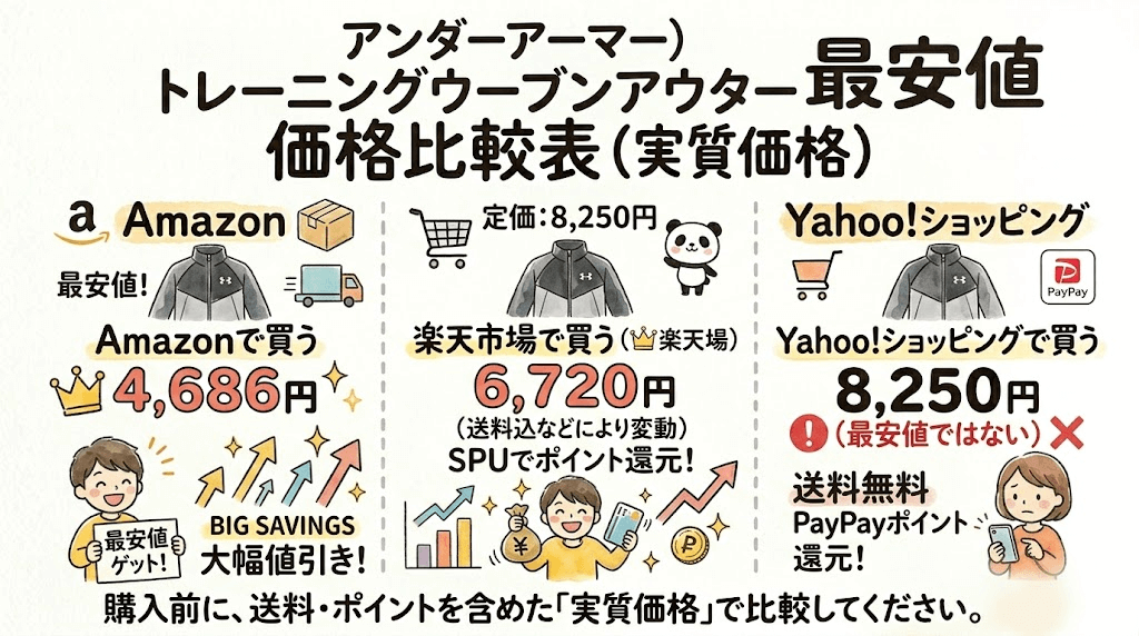 アンダーアーマー トレーニングウーブンアウター