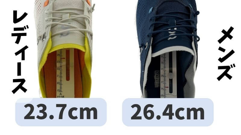 クラウド6コーストの縦幅はサイズ感