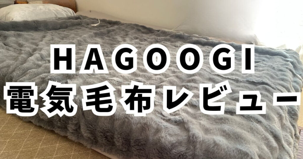 HAGOOGI電気毛布レビュー！自宅やホテル先でも快適に使える