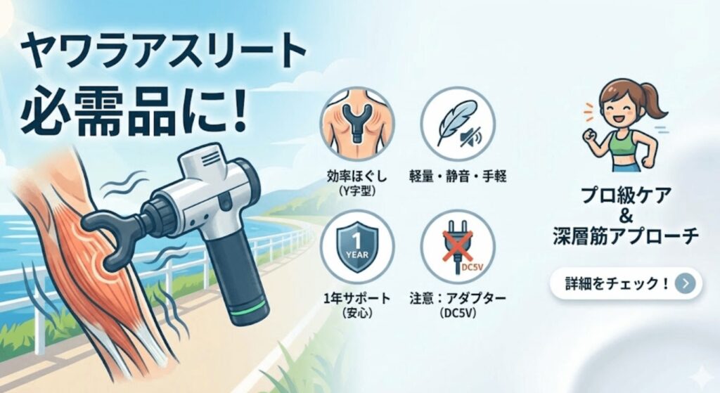 ヤワラアスリートが必需品に！