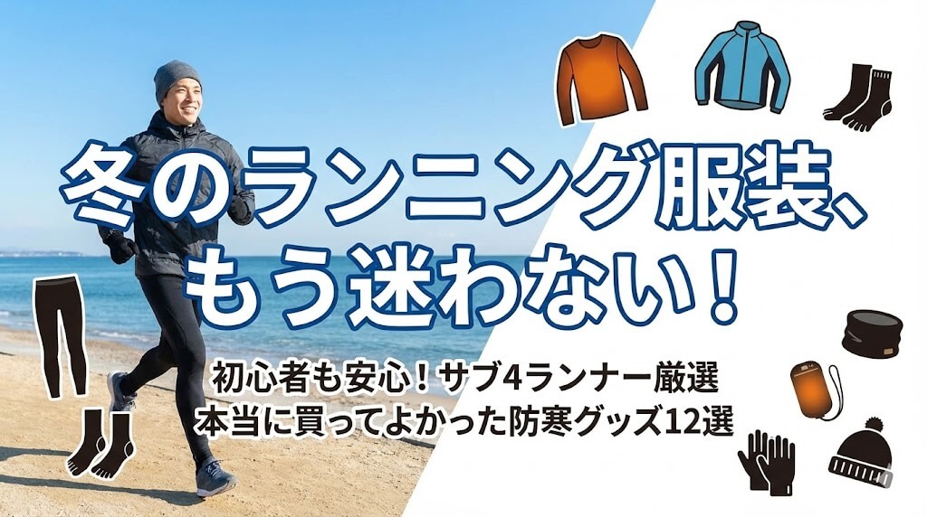 まとめ:冬のランニング服装はもう迷わない！