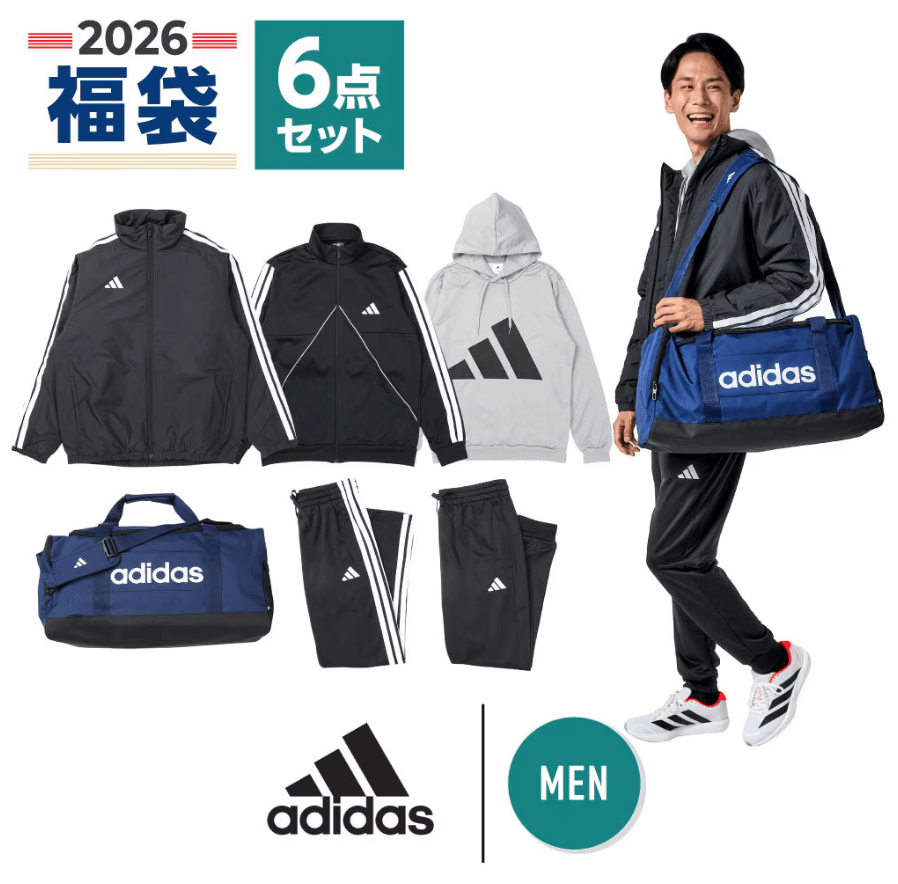 アディダス メンズ スポーツ 6点セット ゼビオ