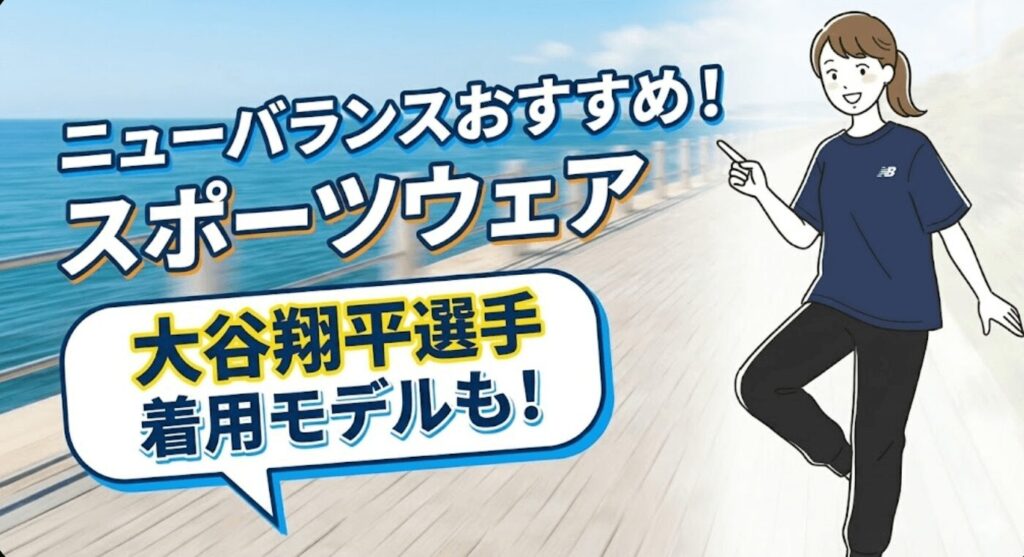 ニューバランスおすすめ！スポーツウェア