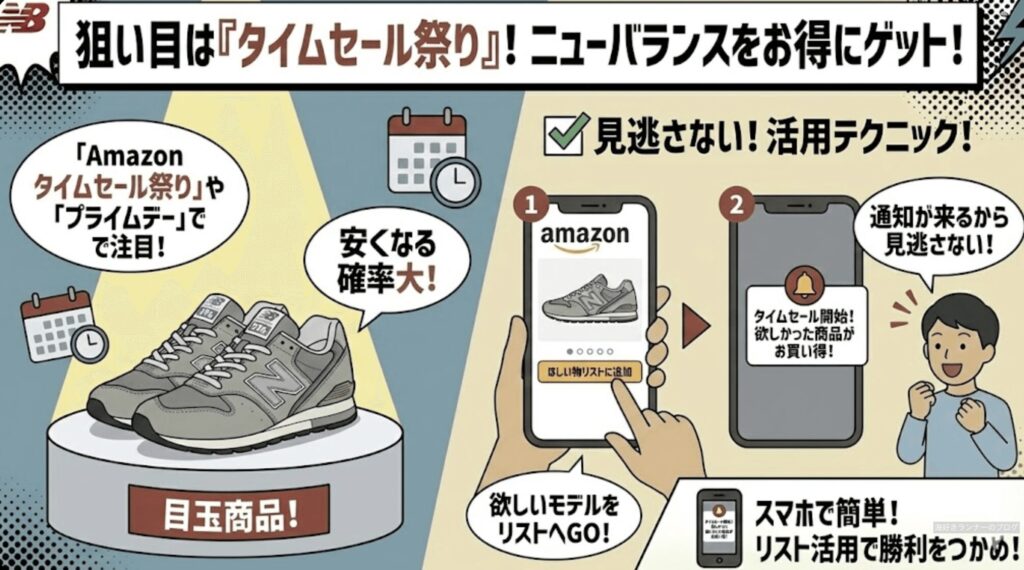 狙い目は「タイムセール祭り」