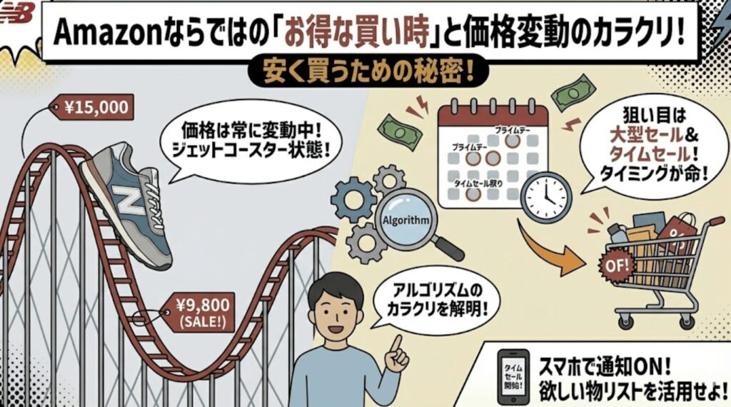 Amazonならではの「お得な買い時」と価格変動のカラクリ