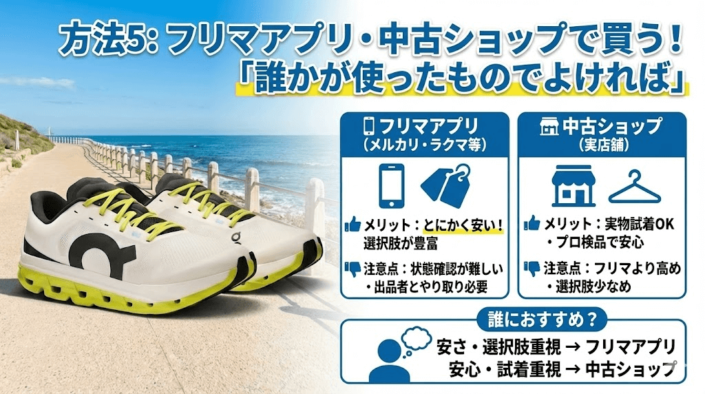 フリマアプリ・中古ショップで買う!「誰かが使ったものでよければ」