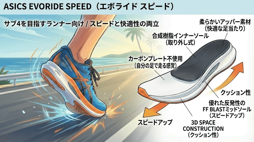 【サブ4】EVORIDE SPEED