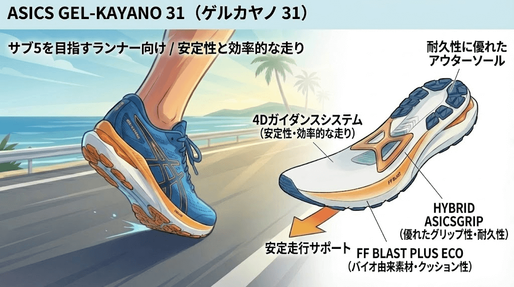 【サブ5】GEL-KAYANO 31