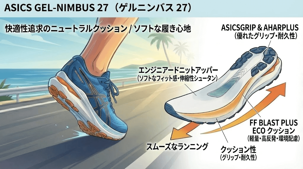 GEL-NIMBUS 27のメリット・デメリット