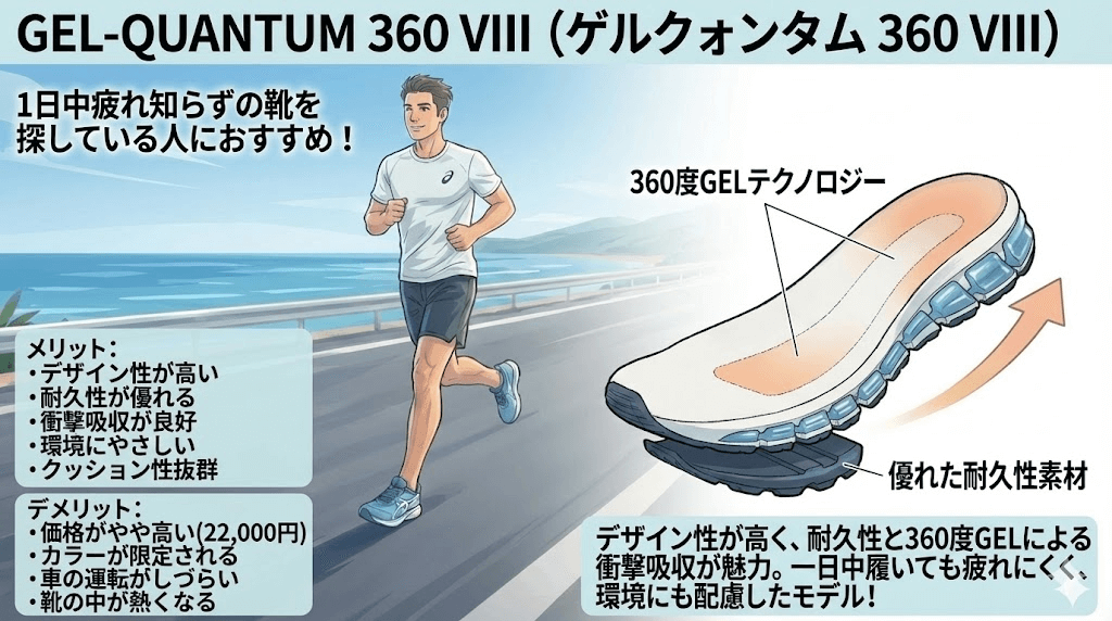 GEL-QUANTUM 360 VIIIのメリット・デメリット