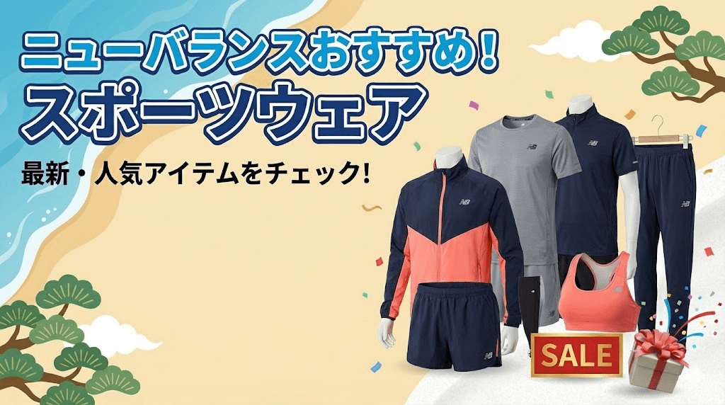 ニューバランスおすすめ！スポーツウェア