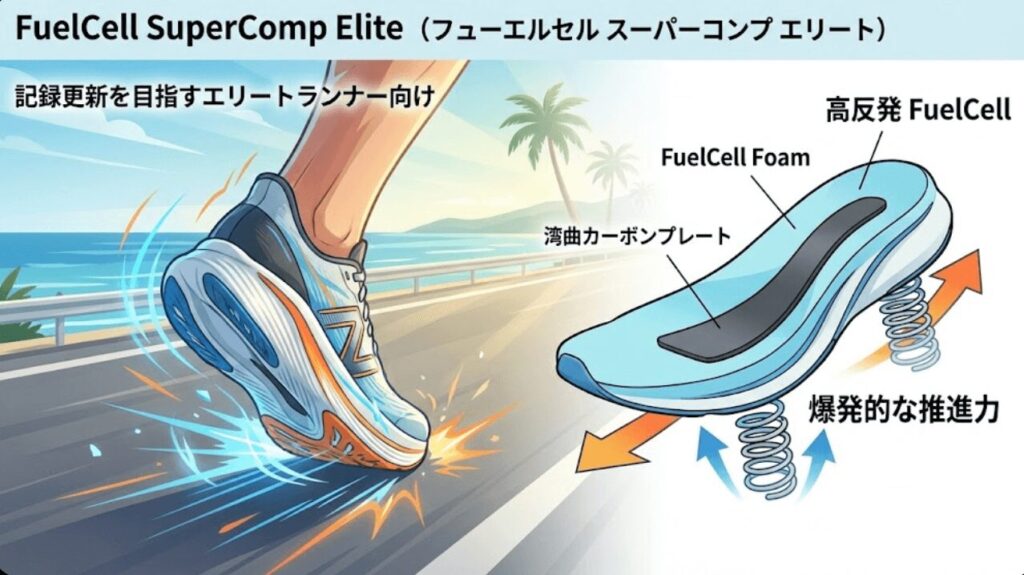 スポーツでガッツリ使いたい人向けFuelCell SuperComp Elite（フューエルセル スーパーコンプ エリート）