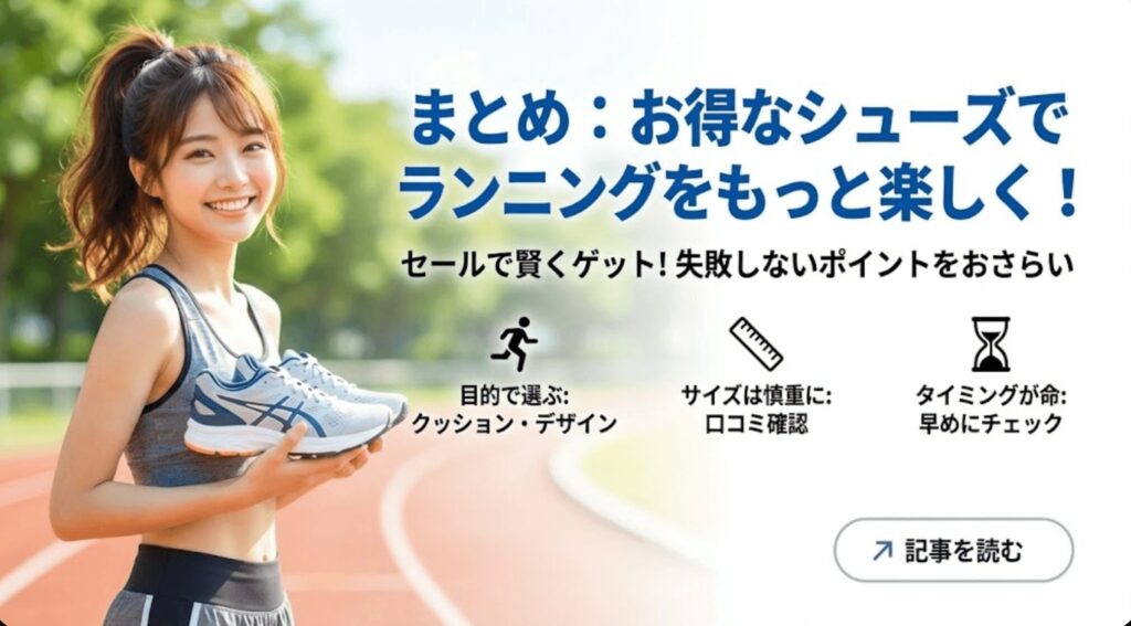 まとめ:楽天感謝祭2025おすすめシューズを紹介!お得に買い納めしよう