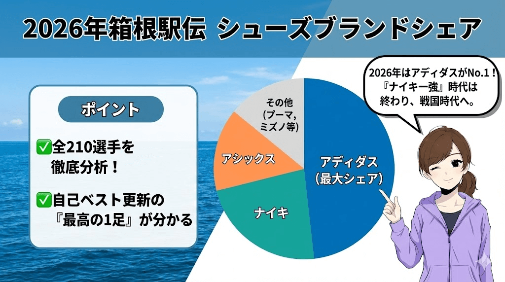 2026年箱根駅伝着用シューズ