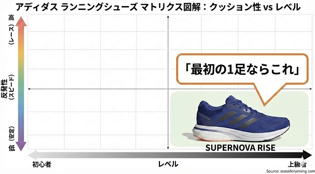 初心者におすすめの『最初の一足』SUPERNOVA RISE（スーパーノヴァ ライズ）