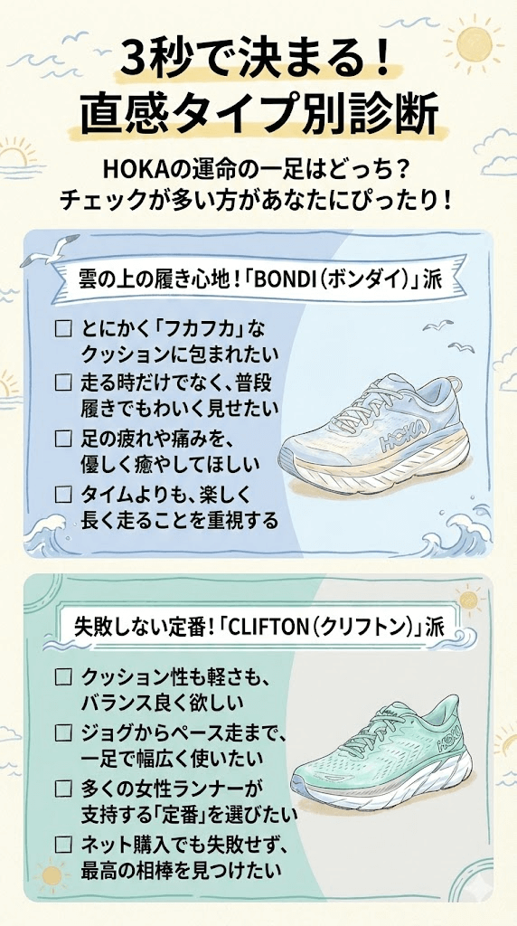3秒で決まる！直感タイプ別診断