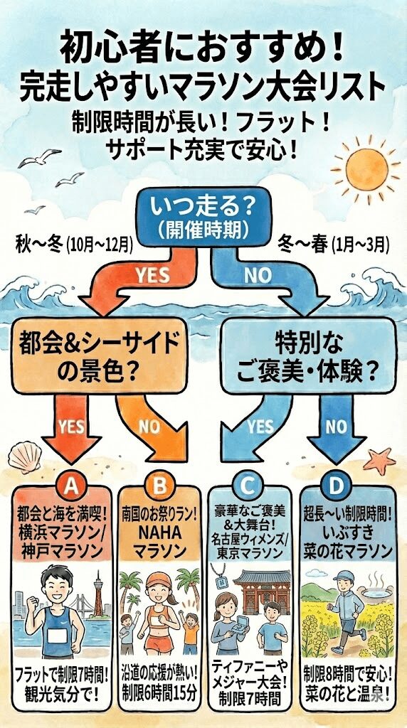ハーフマラソン初心者におすすめ2026!