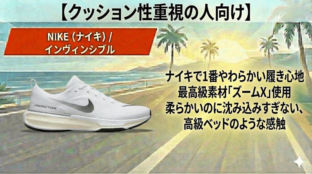 クッション性重視の人向け:インヴィンシブル