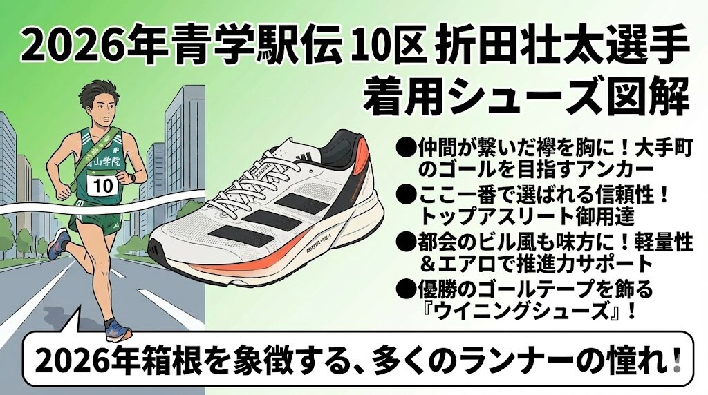 10区:折田壮太選手アディゼロ アディオス プロ エヴォ 1