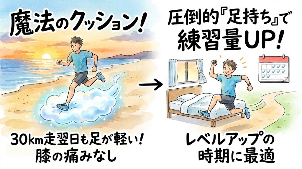 翌日の疲労感が全く違う「魔法のクッション」