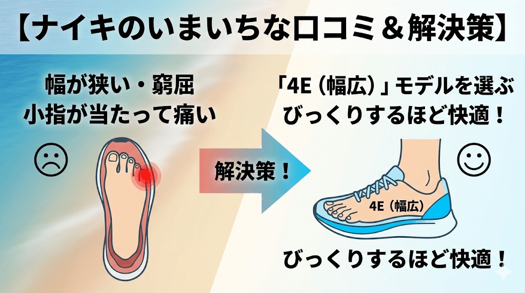 ナイキのいまいちな口コミ