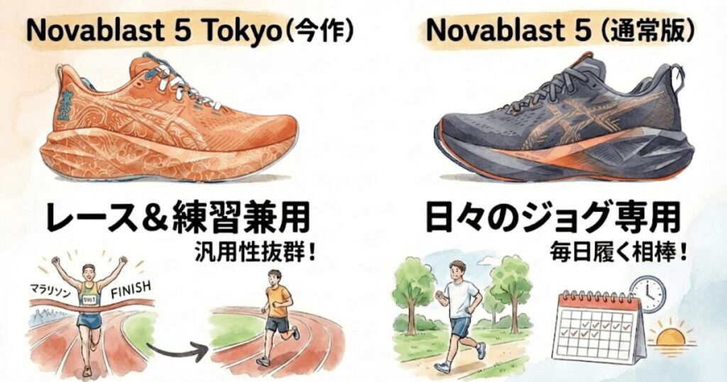 主な用途：今作はレースと練習の兼用