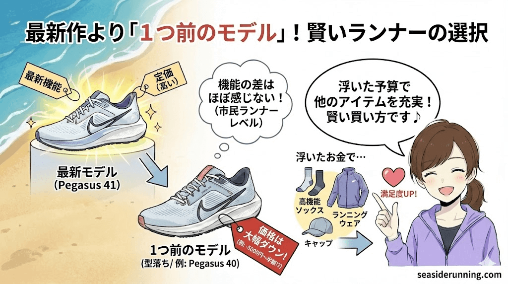 最新作よりも「1つ前のモデル」を選ぶだけで価格は半額になる