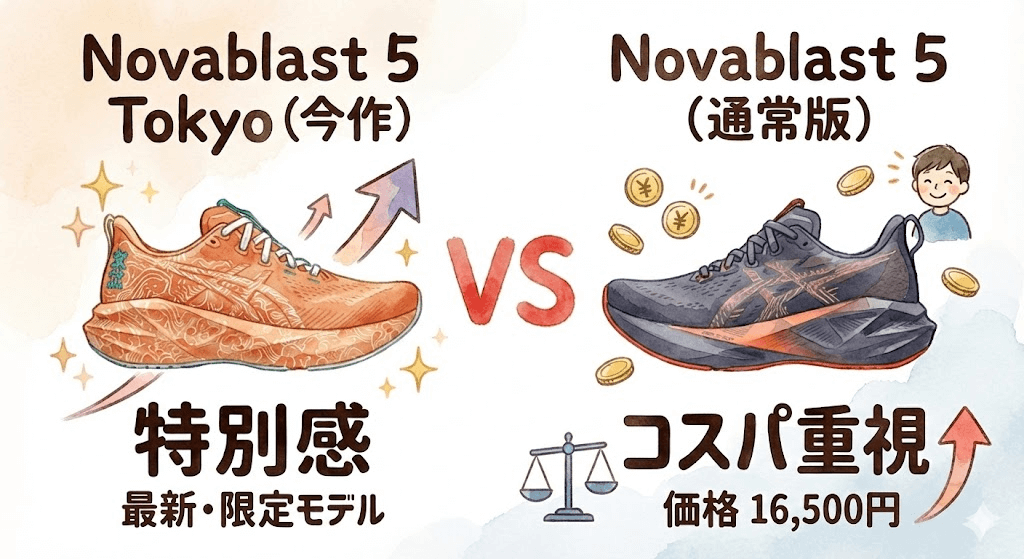 重視する点：今作のほうが、 最新かつ限定モデル、通常版 のほうが、 コスパ・価格がいい