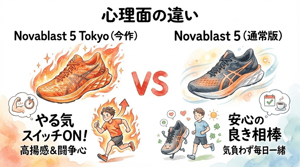 心理面：今作は走る気分が高まる