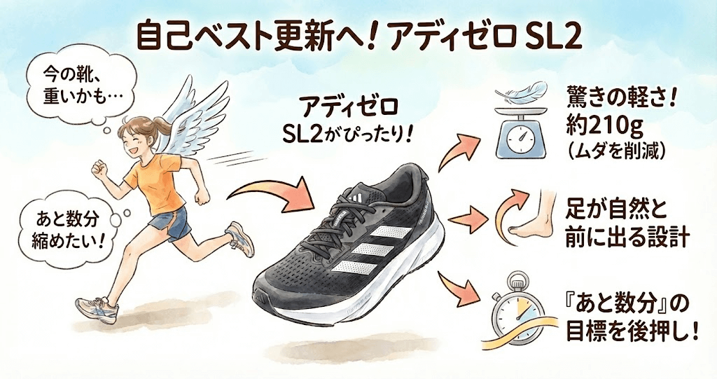 自己ベストを更新したい人