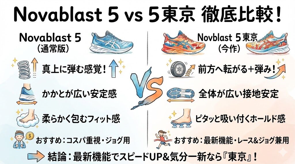 Novablast（ノヴァブラスト）シリーズとの比較するとどうですか？