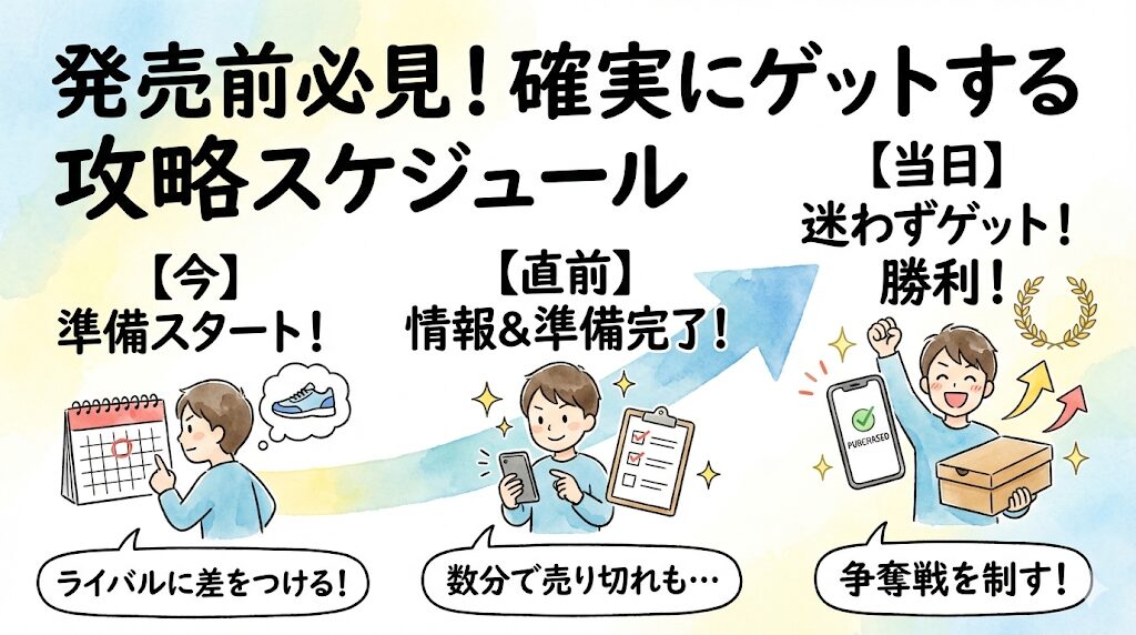 まだ発売前なら要チェック！ 確実に手に入れるための争奪戦攻略スケジュール