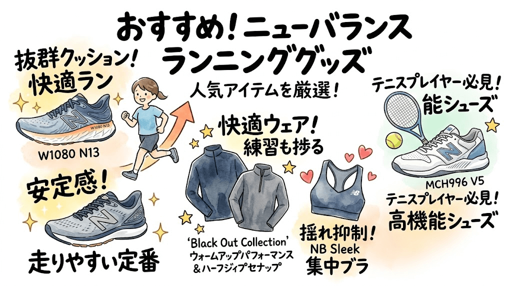 【ニューバランス】ランニンググッズおすすめ