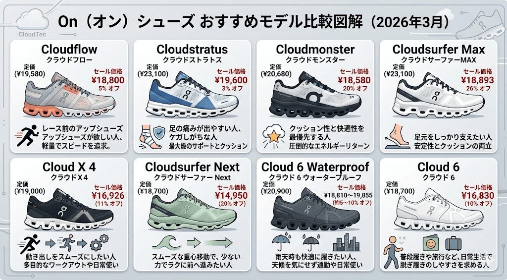 On(オン)Amazonセールおすすめ！ランニングシューズを紹介