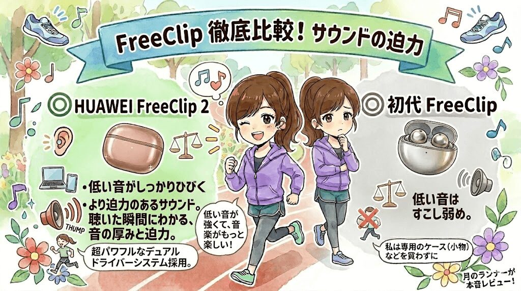 音のよさ：低い音がしっかりひびく！