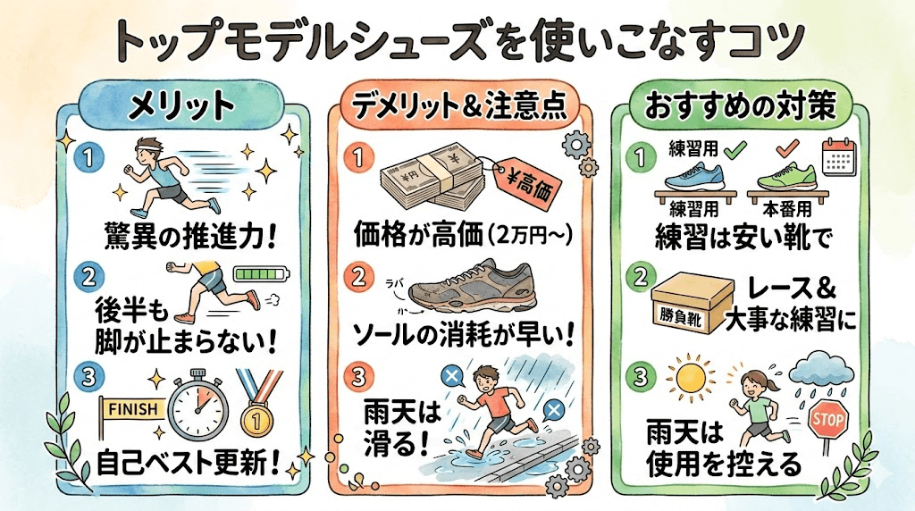 アディゼロ アディオス プロ 3のメリット・デメリット