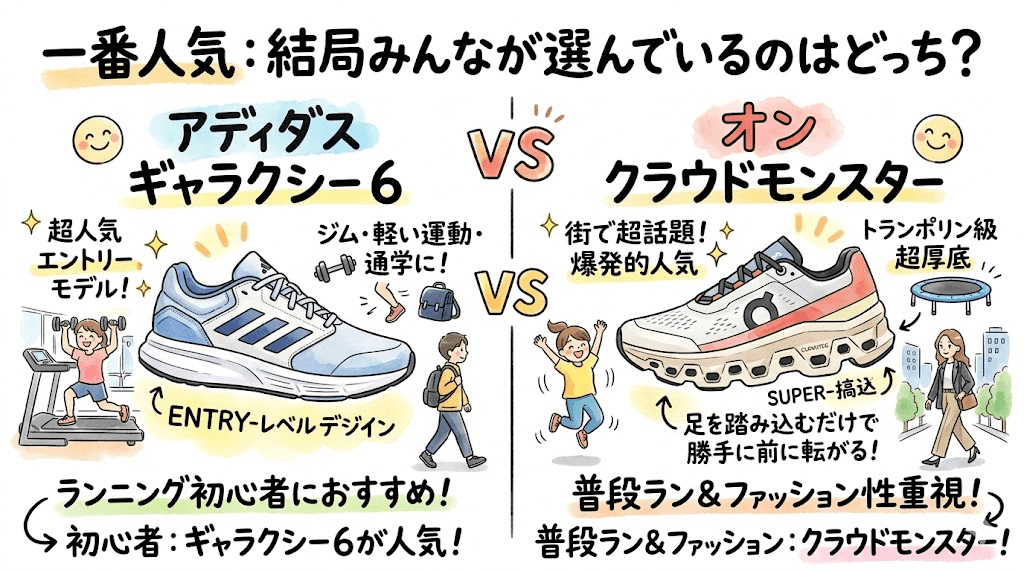 一番人気：結局みんなが選んでいるのはどっち？