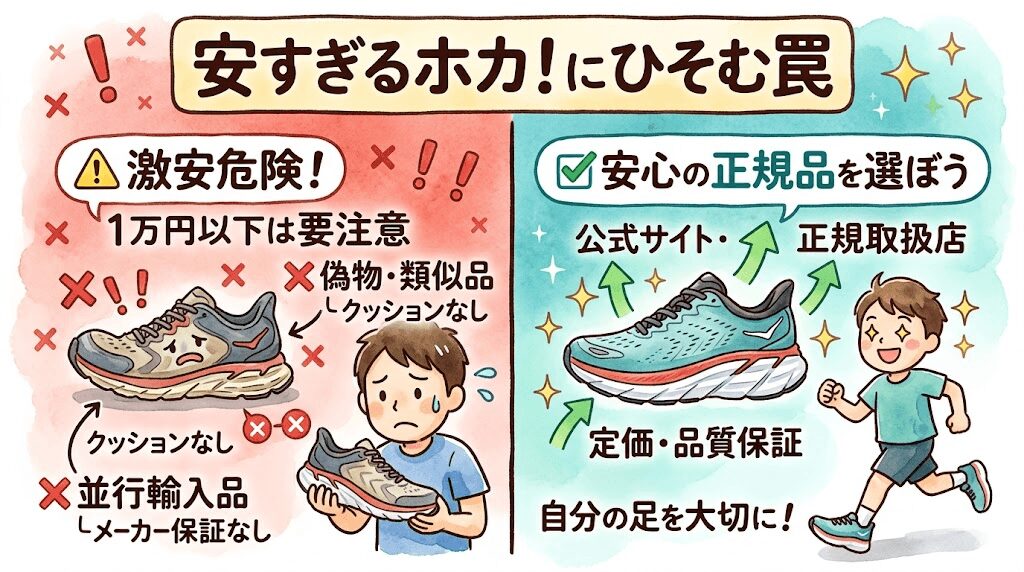 安すぎるホカオネオネにひそむ罠！「並行輸入品・偽物・類似品」見分ける方法