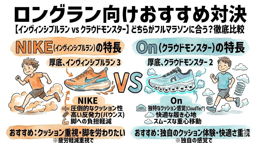 ロングラン向け（インヴィンシブルラン vs クラウドモンスター）