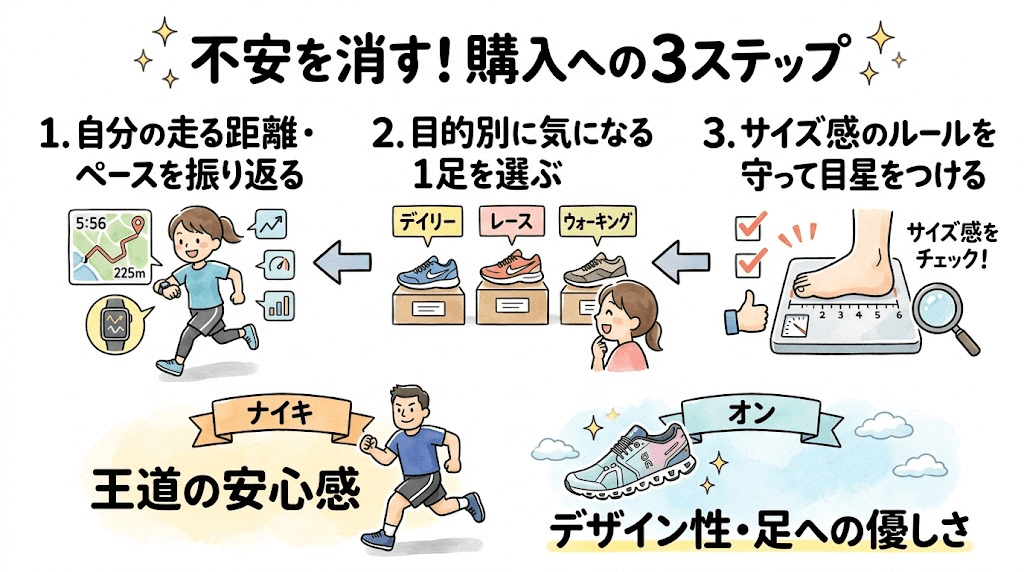 失敗しないコツ：目的別で「目星をつけてから」買おう