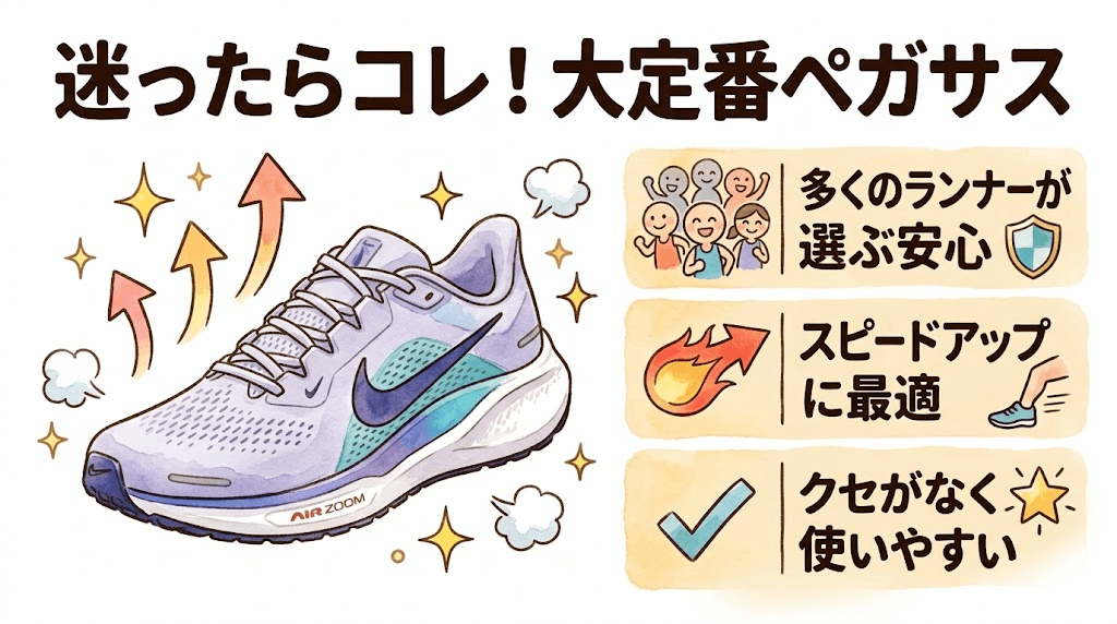 ナイキペガサスをおすすめする理由