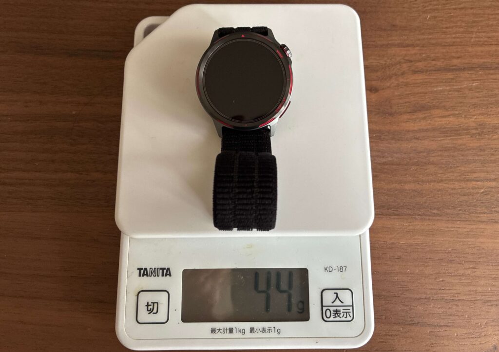HUAWEI WATCH GT Runner 2の重さは約44g