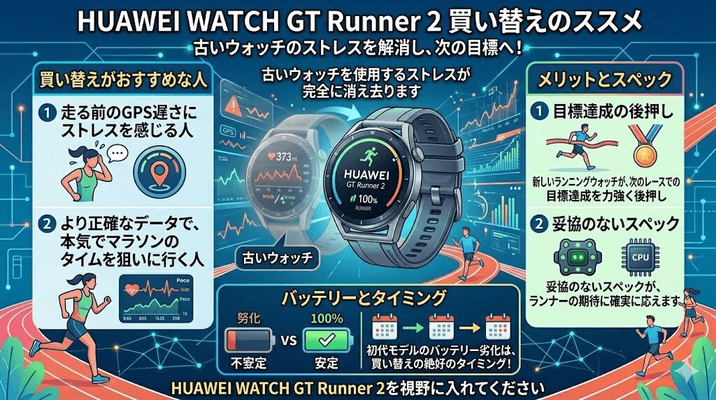 HUAWEI WATCH GT Runner 2がおすすめな人