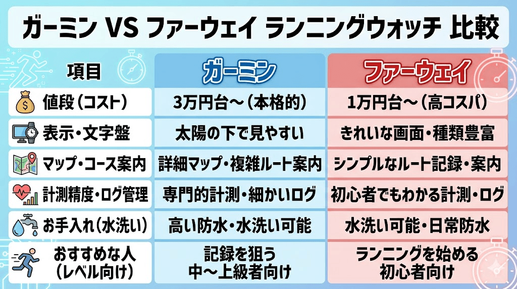 ガーミンとファーウェイどちらも愛用する私が、人気を二分する2つのブランドを比較