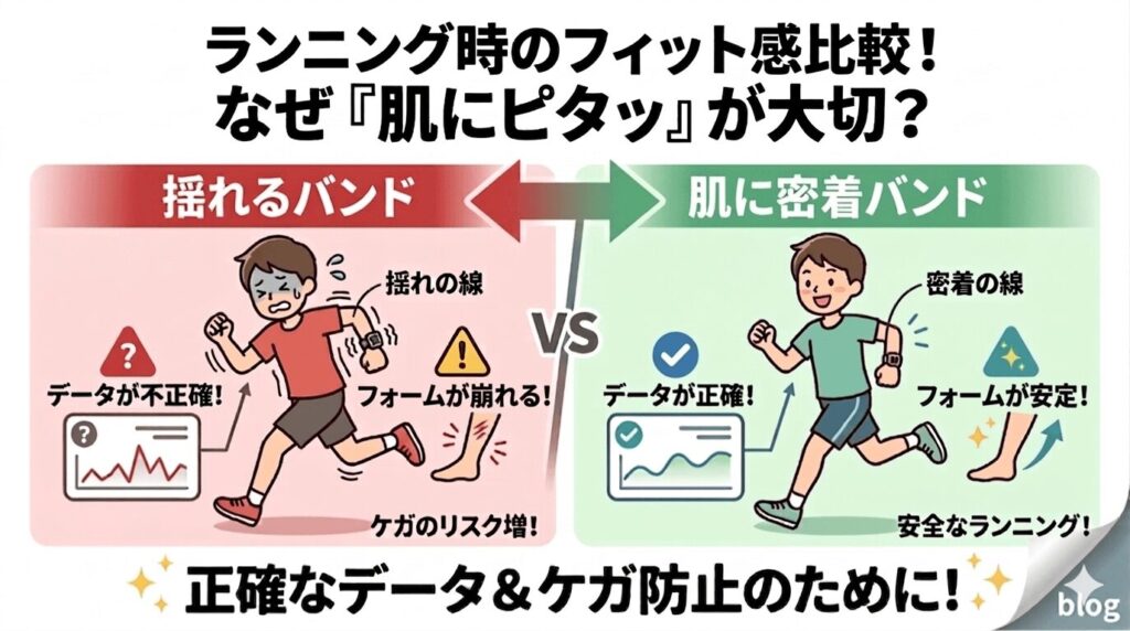 腕に着けて比較!重さ・フィット感・直射日光下での画面の見やすさ ガーミン vs ファーウェイ