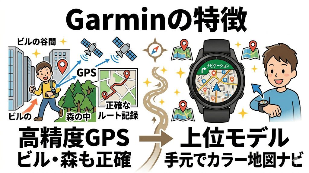 データ分析と信頼性で選ぶなら「Garmin(ガーミン)」