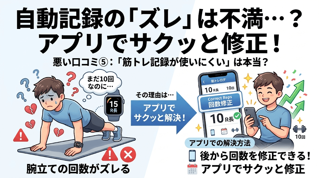 ガーミン自動記録のズレ