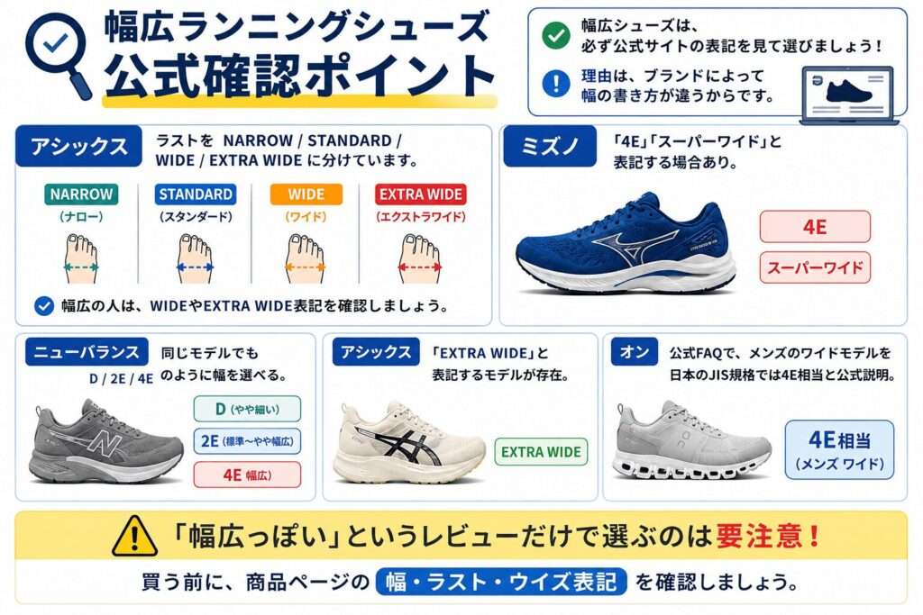 幅広ランニングシューズ 4E 足囲の測り方